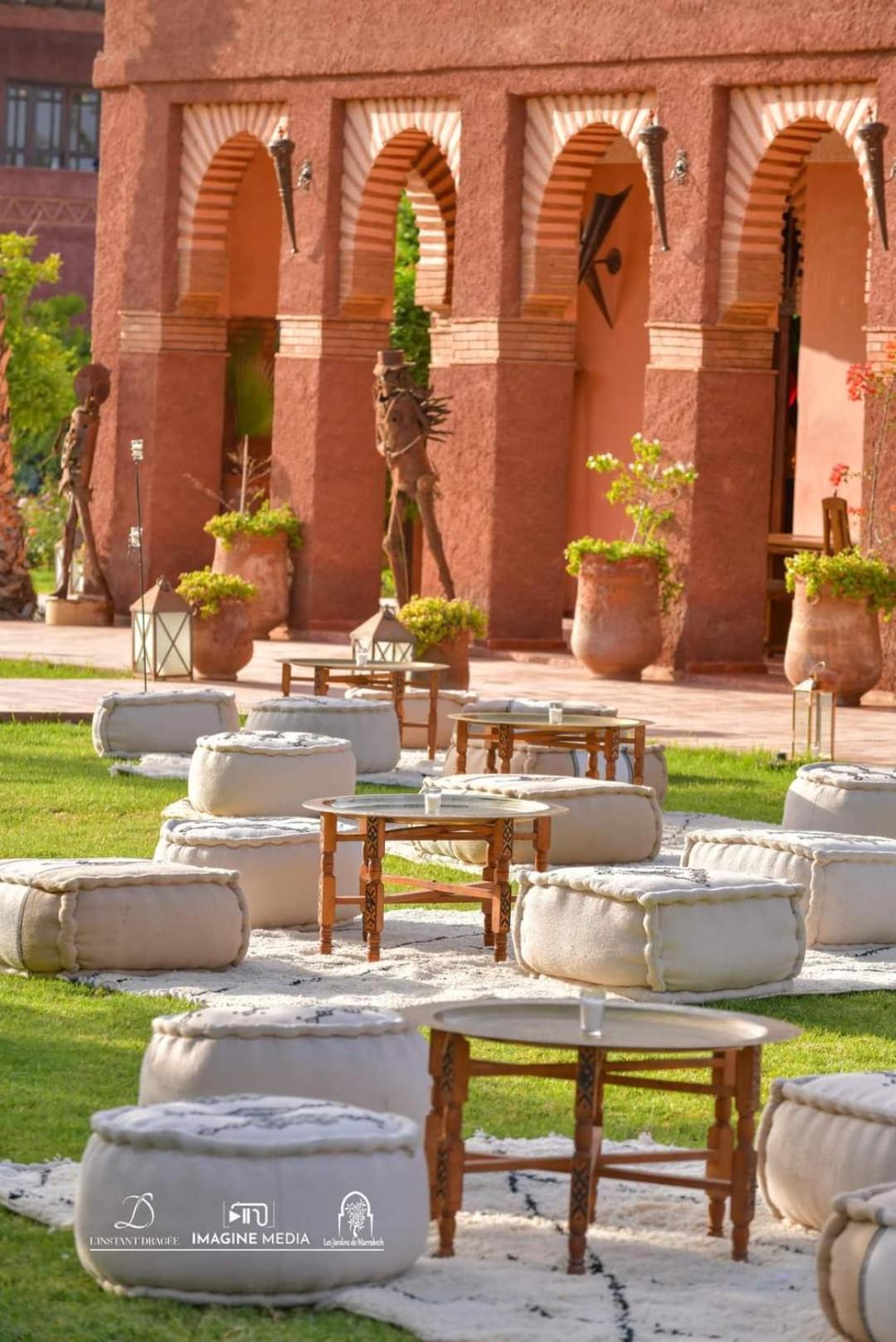 Отель Les Jardins De Marrakech Ouled Moumen Экстерьер фото